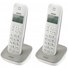 TELEFONI CORDLESS BRONDI GALA TWIN BIAN/