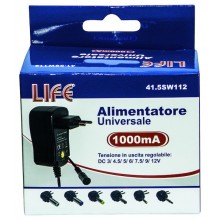 ALIMENTATORE SWITCH 12W OUT3-12V 1A BOX