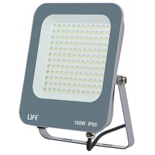 FARETTO GRIGIO IP65 LED SMD 100W 4000K