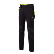 PANTALONE 90%POLIAM 10%SPANDEX NERO/GIALLO
