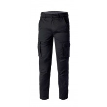 PANTALONE POLYCOTONE STRETCH NERO 240 GR.