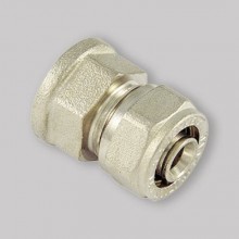 RACCORDO F 20x1/2 MULTISTRATO A COMPRESSIONE