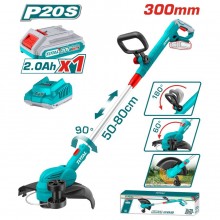 DECESPUGLIATORE 20V CON BATTERIA 2AH