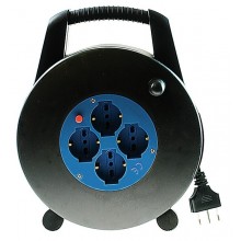 PROLUNGA AVVOLGIBILE 16A - 4 SCHUKO BIV 15 MT